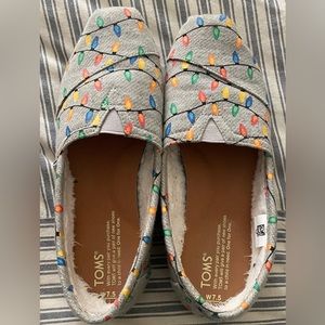 Toms Glow in the Dark Tree Lights Alpargata Shoes